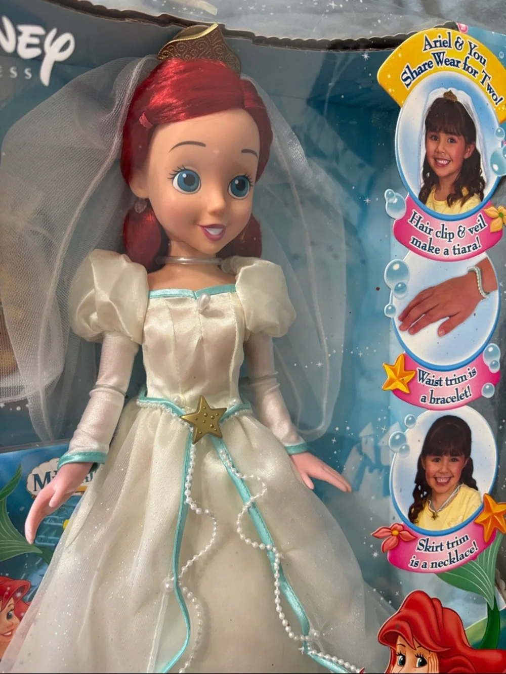 New! Disney The Little Mermaid Special Edition Royal Wedding 2006 doll